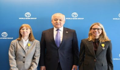 Ceremony for the presentation of state awards of the Republic of Tajikistan to representatives of the World Bank