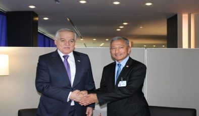 Tacikistan ve Singapur Dışişleri Bakanları Toplantısı