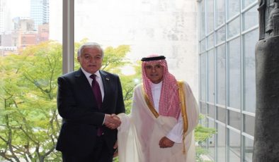 Suudi Arabistan Dışişlerinden Sorumlu Devlet Bakanı ile görüşme