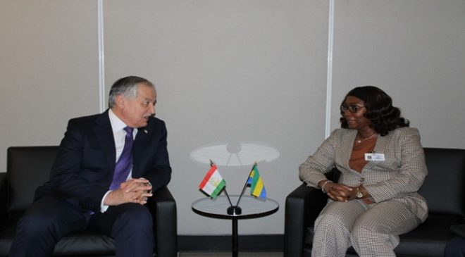 Meeting with the Minister of Foreign Affairs of Gabon