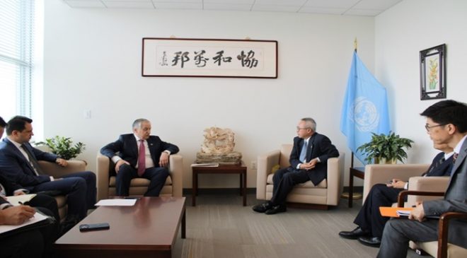 Meeting with the UN Under-Secretary-General and Head of UNDESA