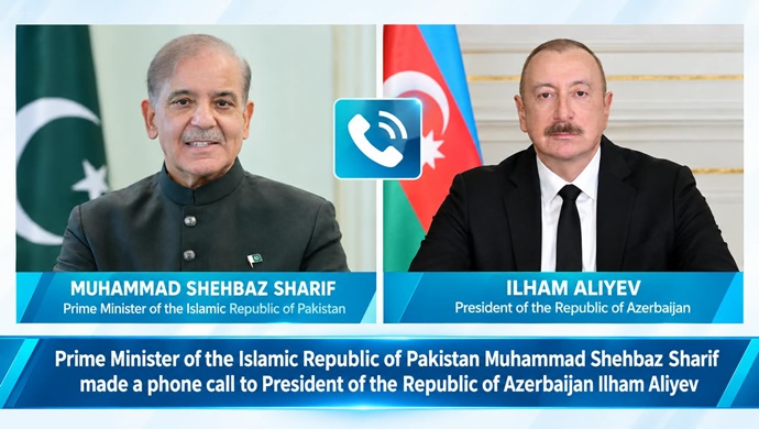 Prime Minister of the Islamic Republic of Pakistan Muhammad Shehbaz Sharif made a phone call to President of the Republic of Azerbaijan Ilham Aliyev