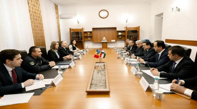 Moldova İçişleri Bakanlığı Devlet Sekreteri ile görüşme