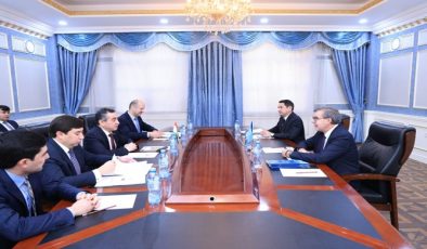 Meeting of the First Deputy Minister with the Resident Representative of the World Bank Group in Tajikistan