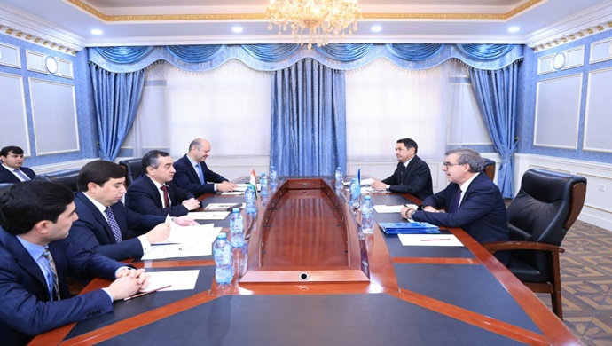 Meeting of the First Deputy Minister with the Resident Representative of the World Bank Group in Tajikistan