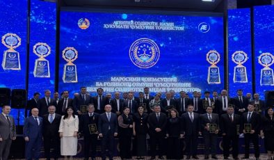 The Ministry of Foreign Affairs receives the “Best Exporter of Tajikistan” Award
