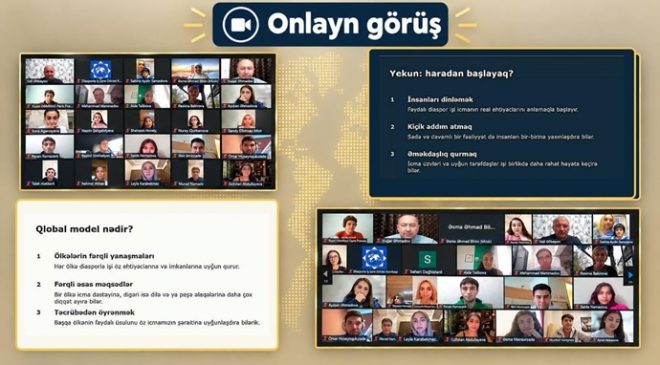 “Diaspor Akademiyası-3” layihəsinin ilk təlimi keçirilib