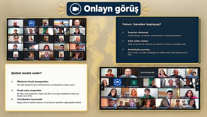 “Diaspor Akademiyası-3” layihəsinin ilk təlimi keçirilib