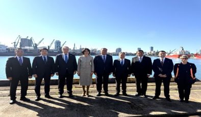 Visit of the Minister of Foreign Affairs to the Batumi Port