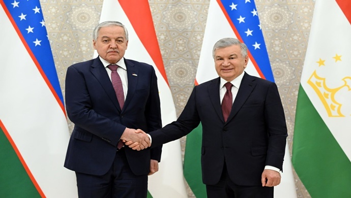 Meeting with the President of Uzbekistan