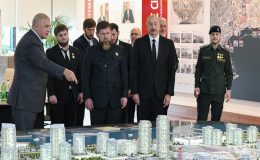 İlham Əliyev və Rusiyanın Çeçenistan Respublikasının başçısı “Bakı Ağ Şəhər”də olublar