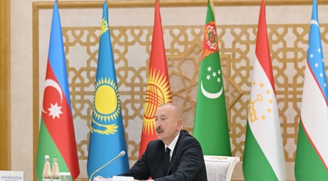 Azerbaycan ve Orta Asya Devlet Başkanları 8. İstişare Toplantısı Türkmenbaşı’nda gerçekleştirildi