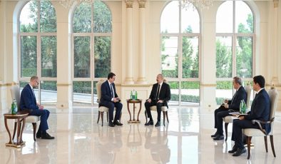 İlham Aliyev, Azerbaycan’a yeni atanan Avusturya Büyükelçisi’ni kabul etti