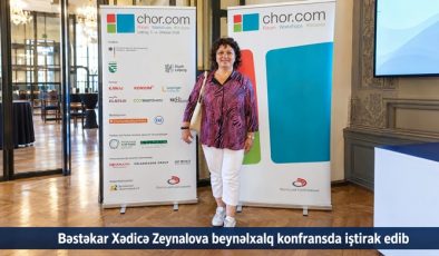 Bəstəkar Xədicə Zeynalova beynəlxalq konfransda iştirak edib