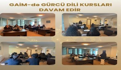 GAİM-də gürcü dili kursları davam edir