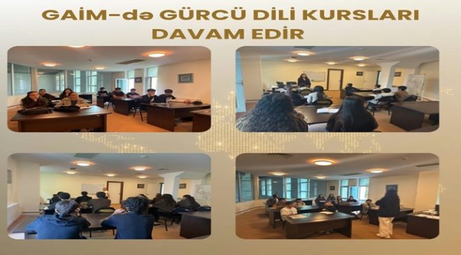 GAİM-də gürcü dili kursları davam edir
