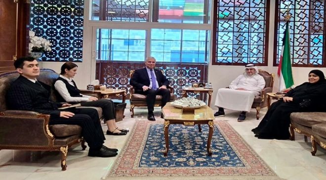 Ambassador of Tajikistan met with the Minister of Justice of Kuwait