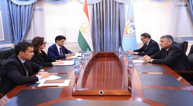 Meeting of the Deputy Minister of Foreign Affairs with the Ambassador of the Republic of Kyrgyzstan