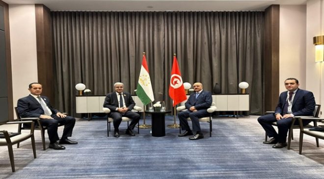Meeting with the Minister of Foreign Affairs of Tunisia