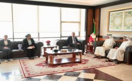 Meeting of the Ambassador with the Kuwaiti Minister of Awqaf