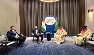 Tacikistan Dışişleri Bakan Yardımcısının Irak’taki İkili Görüşmeleri