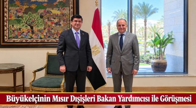 Büyükelçinin Mısır Dışişleri Bakan Yardımcısı ile Görüşmesi