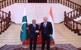 Bakanın Pakistan Başbakan Yardımcısı ve Dışişleri Bakanı ile görüşmesi