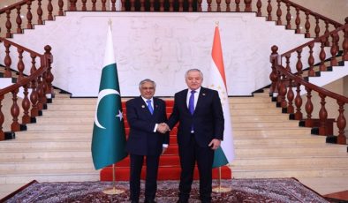 Bakanın Pakistan Başbakan Yardımcısı ve Dışişleri Bakanı ile görüşmesi