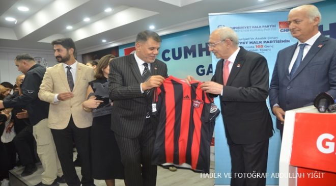 HASAN ŞAHİN’DEN KEMAL KILIÇDAROĞLU’NA GAZİANTEPSPOR FORMASI