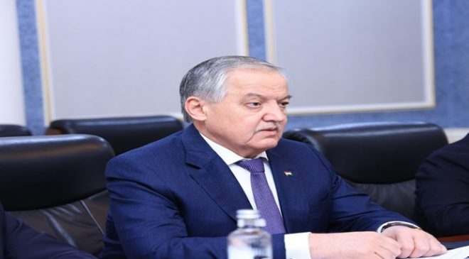 Dışişleri Bakanı’nın Tacikistan’daki BM Daimi Temsilcisi ile Görüşmesi