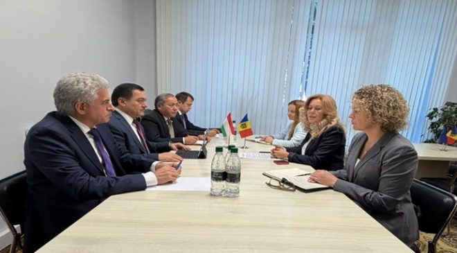 Tacikistan-Moldova Hükümetlerarası Komisyonu Eş Başkanı ile görüşme